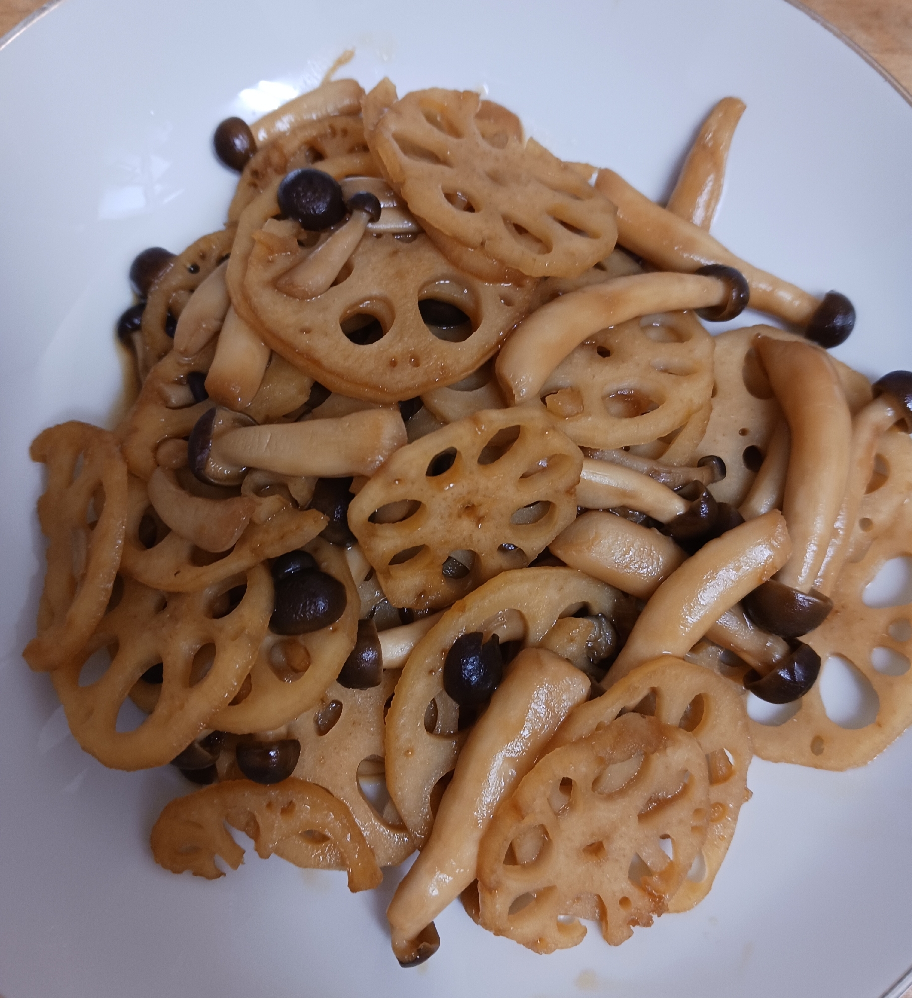 蓮根の炒めもの