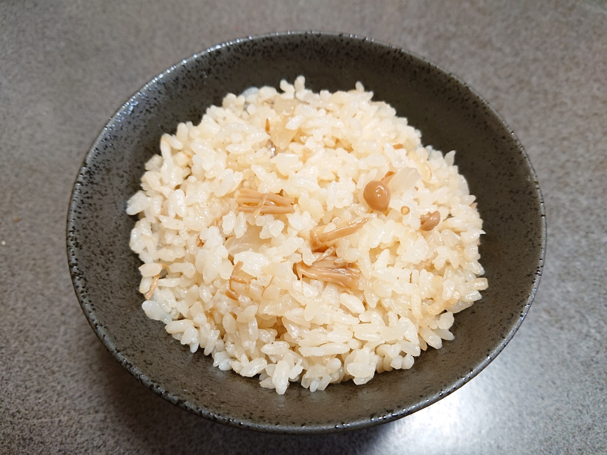 簡単☆あっさり京風なめ茸大根飯