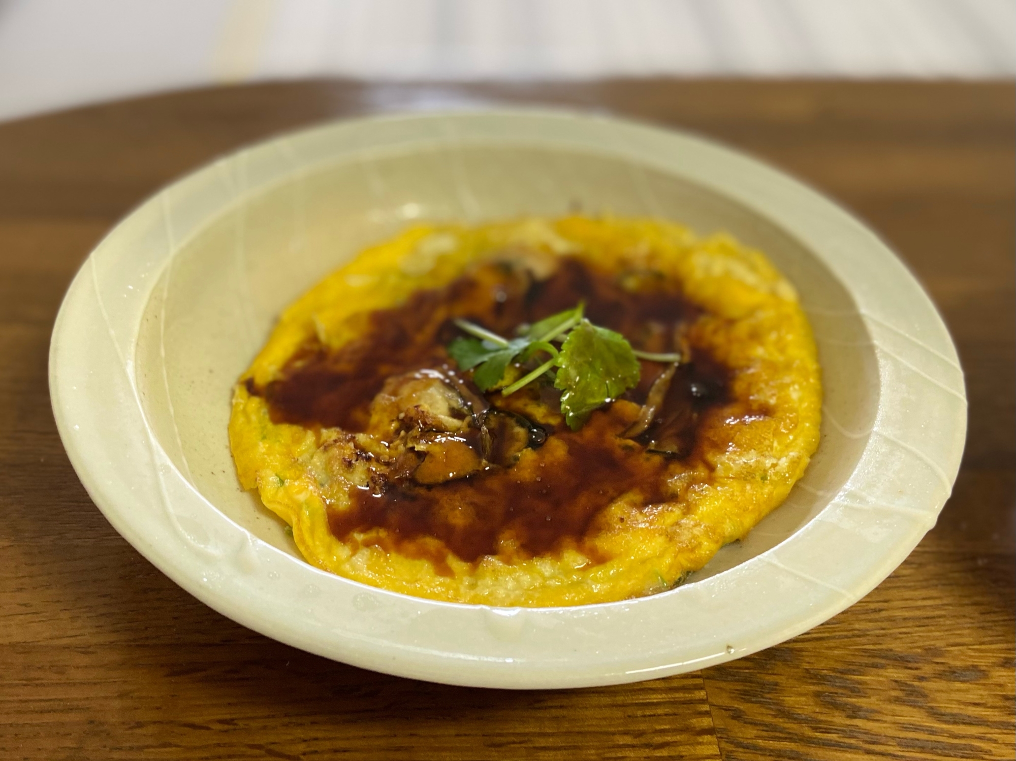 簡単！ご飯にあう！牡蠣入りオムレツ