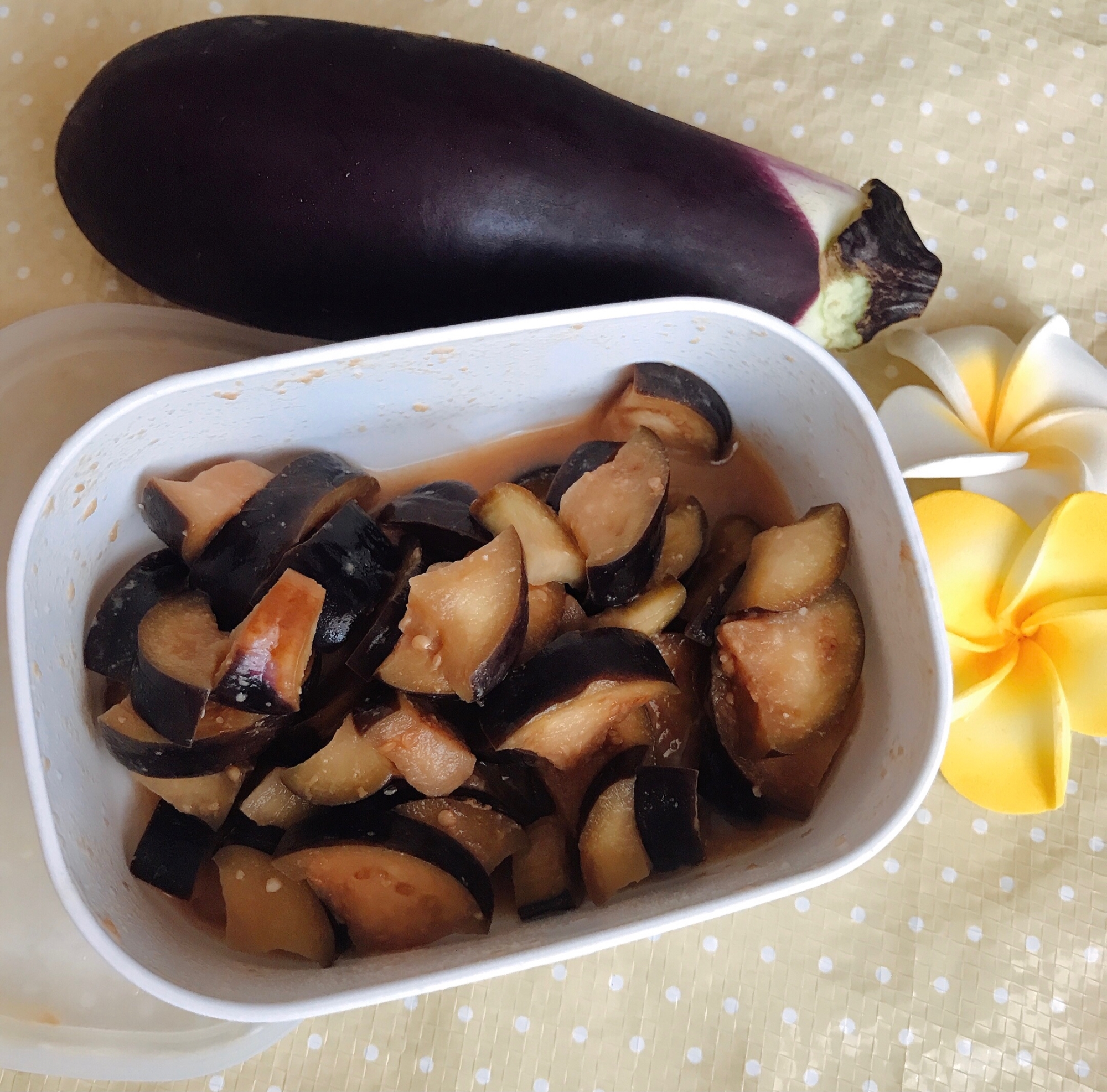 ナスの塩麹お漬けもの*一晩タイプ