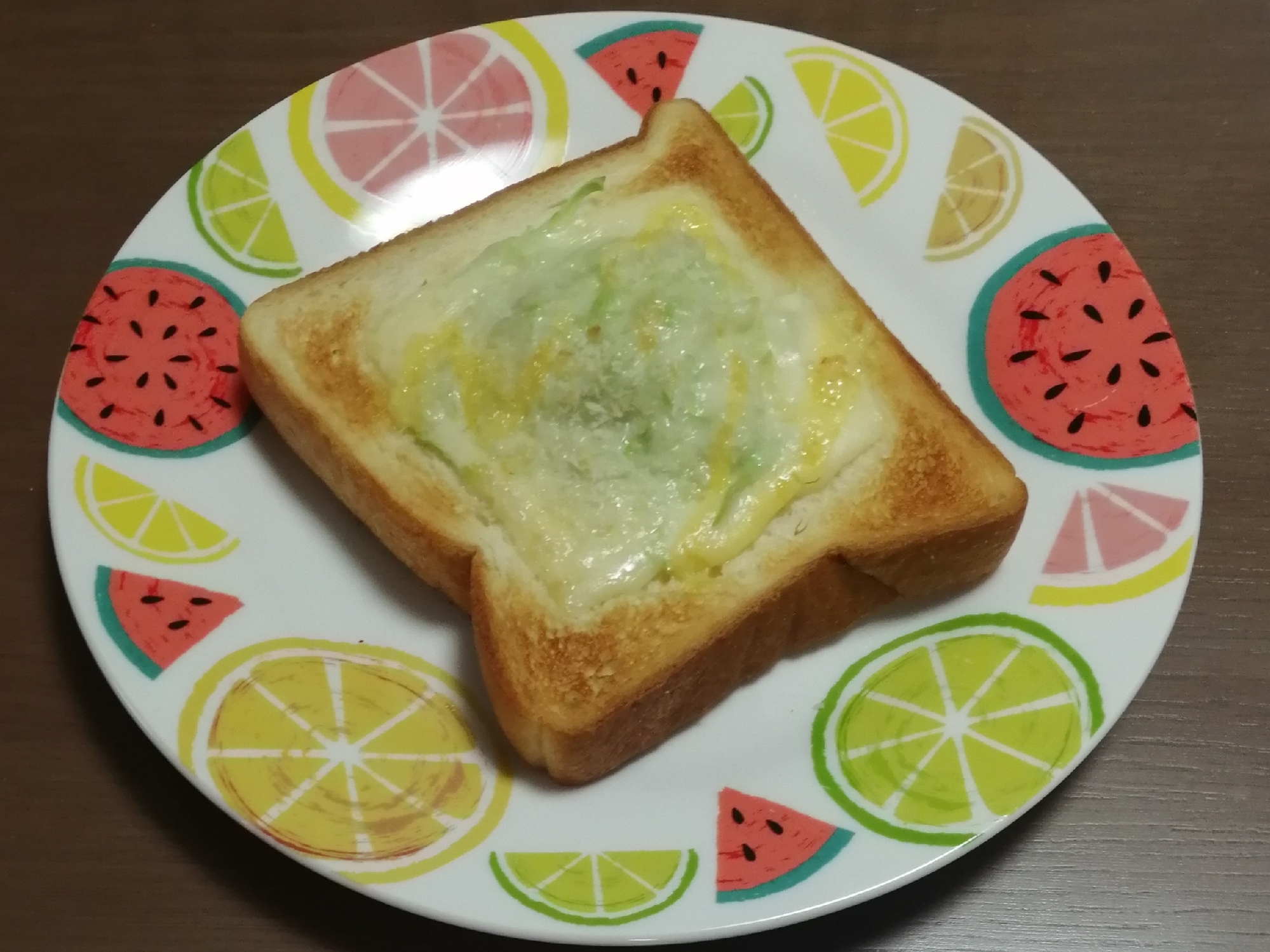 レタキャベサクサクぽん酢トースト