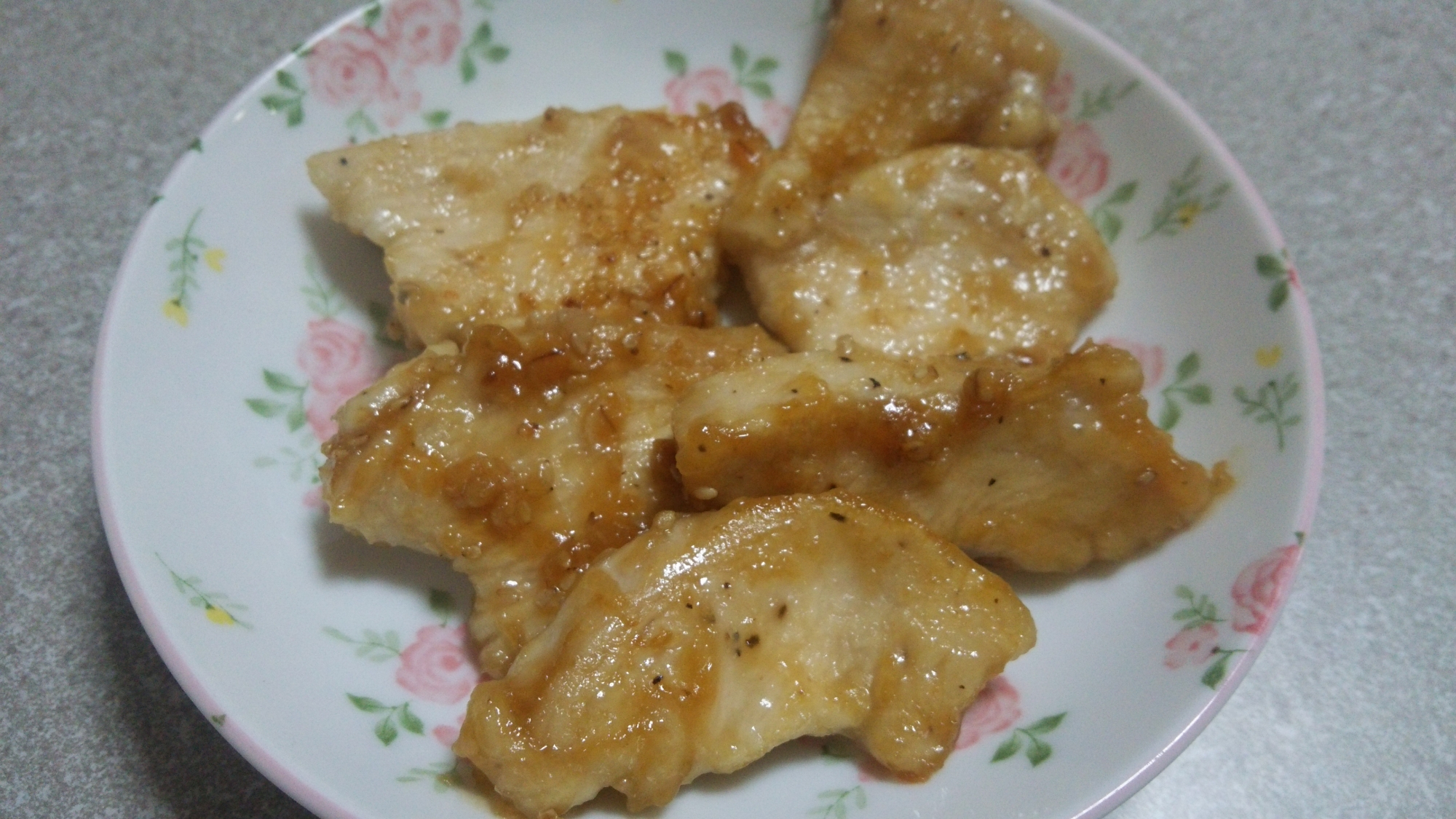 ご飯が進む!!ふんわり鶏胸肉の味噌照り焼き