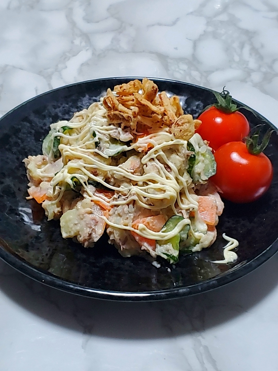 鯖缶ポテトサラダ