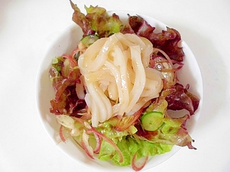 イカそうめんと茗荷ときゅうりとサニーのサラダ レシピ 作り方 By V るん 0394 楽天レシピ イカそうめんと茗荷ときゅうりとサニーのサラダ レシピ 作り方 By V るん 0394 楽天レシピ