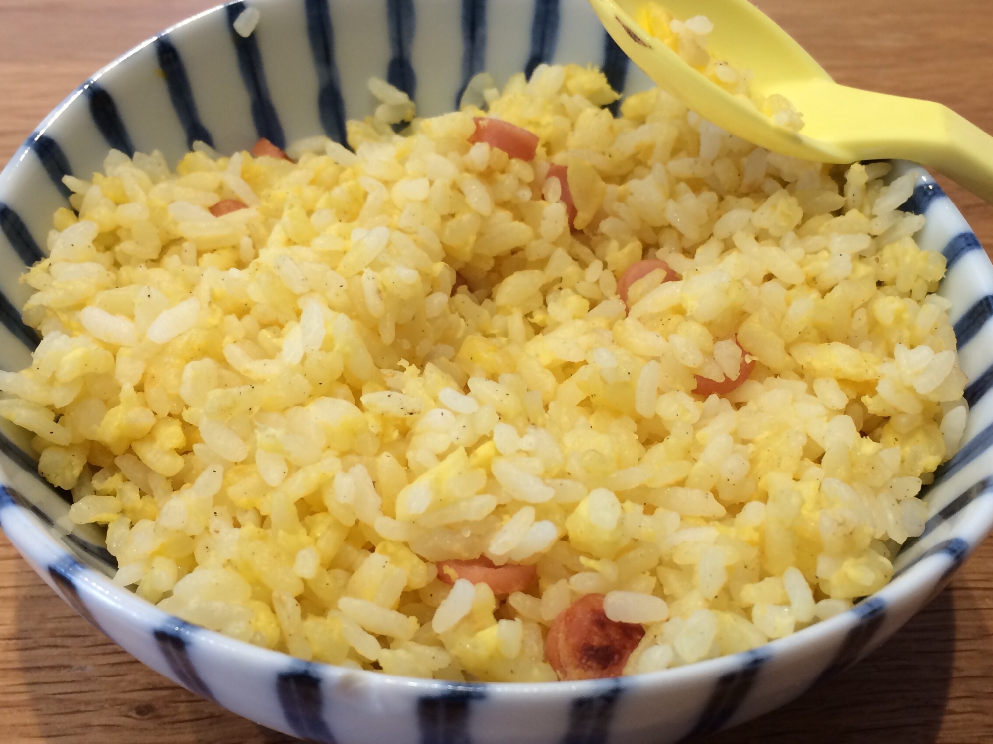 幼児食 黄金チャーハン レシピ 作り方 By しもゆい 楽天レシピ