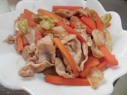 回鍋肉はご飯のおかずにぴったりですね