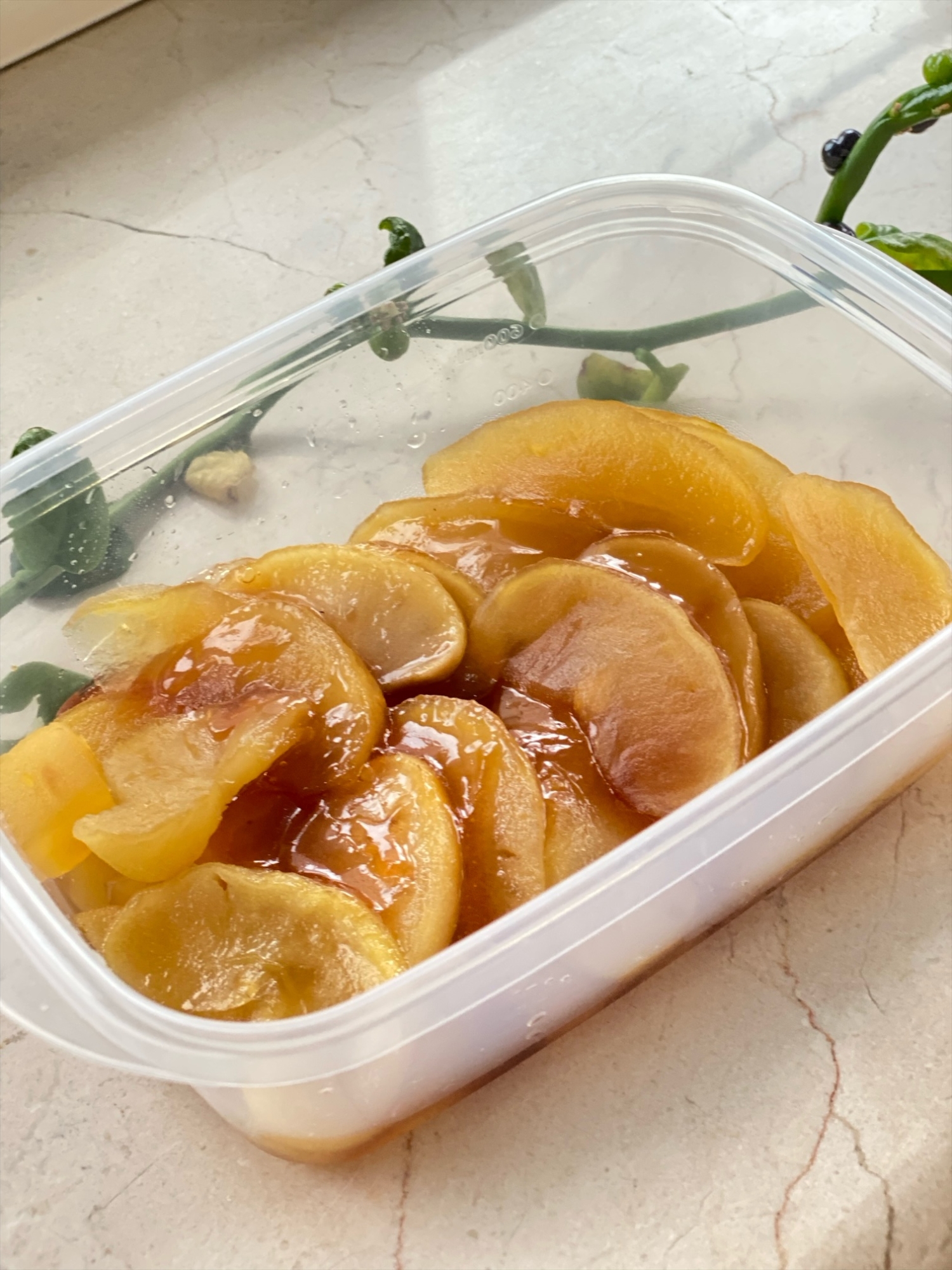 りんごのみりん煮