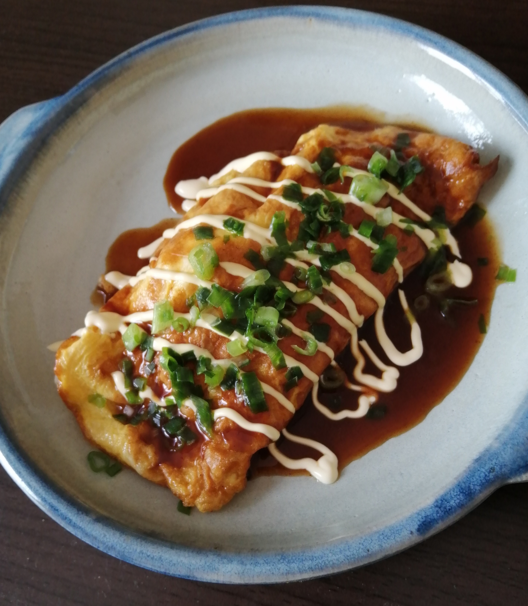 某居酒屋で教わったとん平焼き