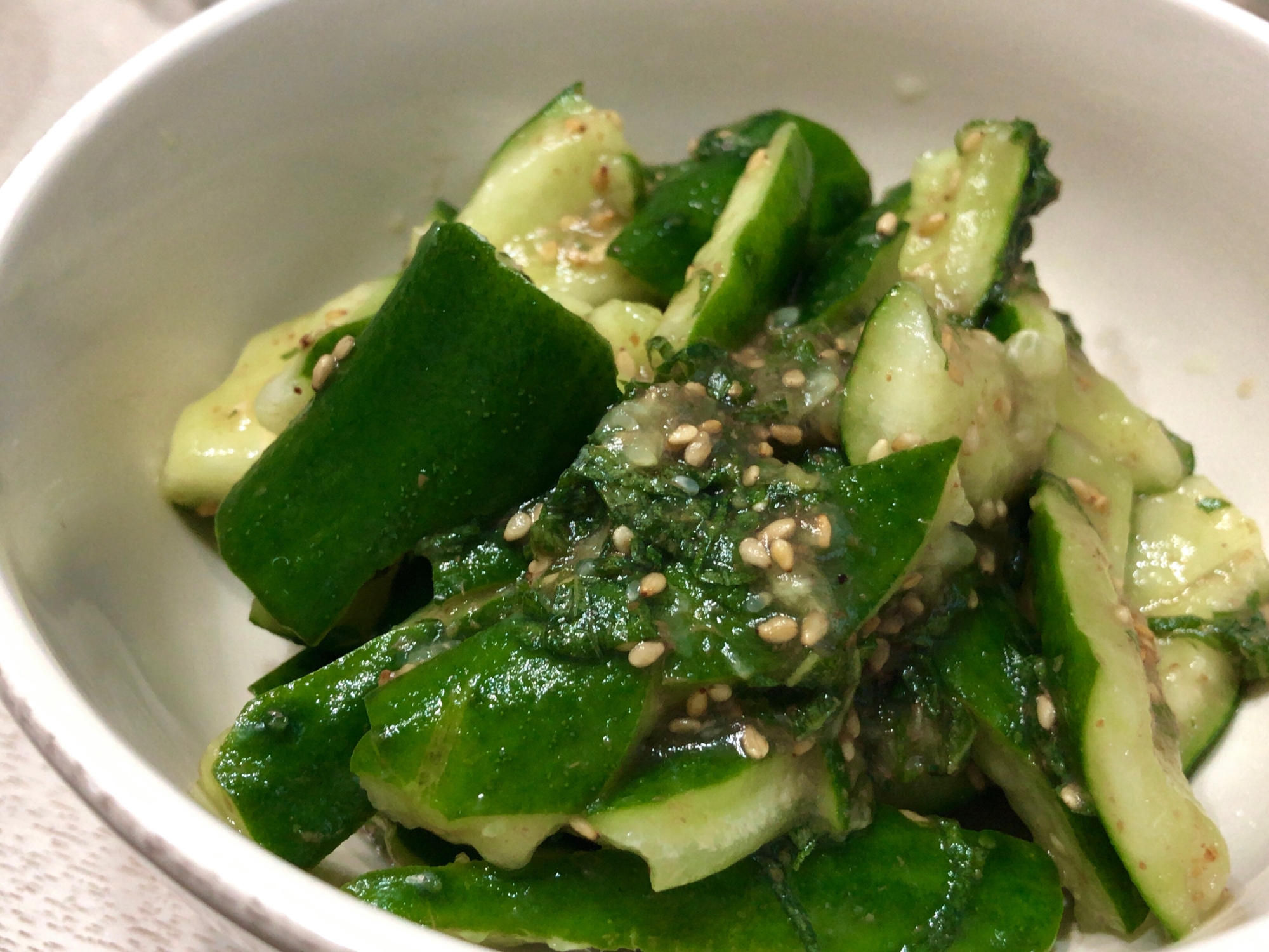 簡単!だし香るたたき梅きゅうり♩