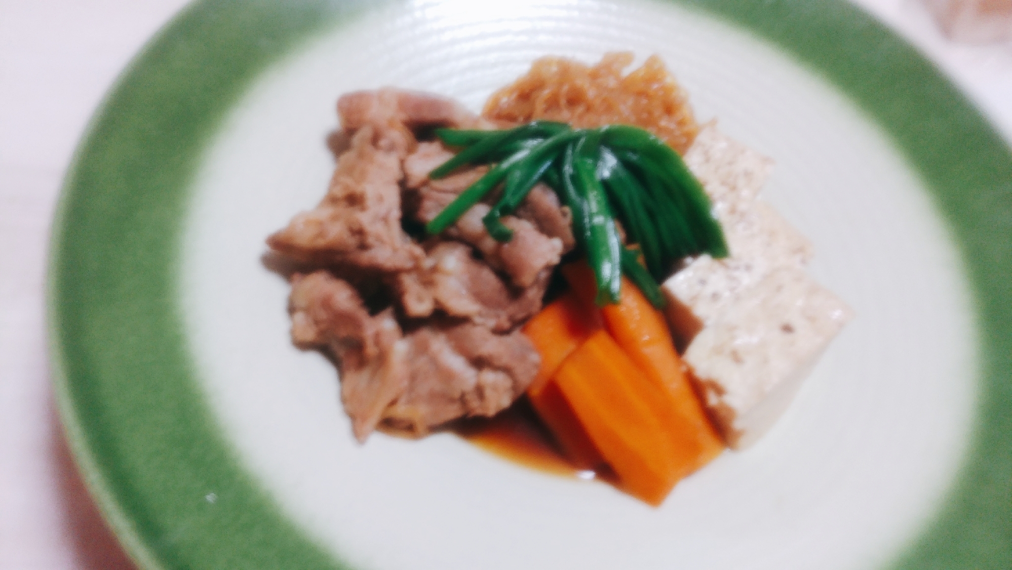 豚軟骨の肉豆腐