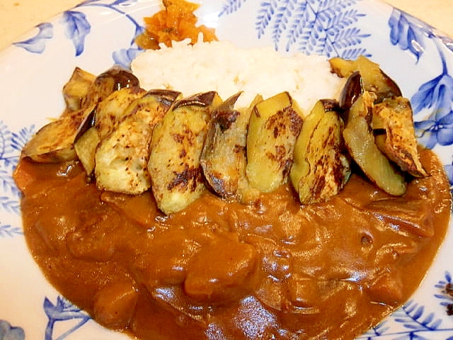 焼なすの豆乳カレー