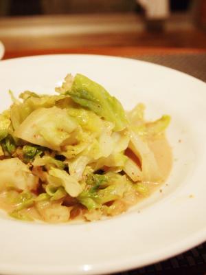 温野菜のエビチーズ和え