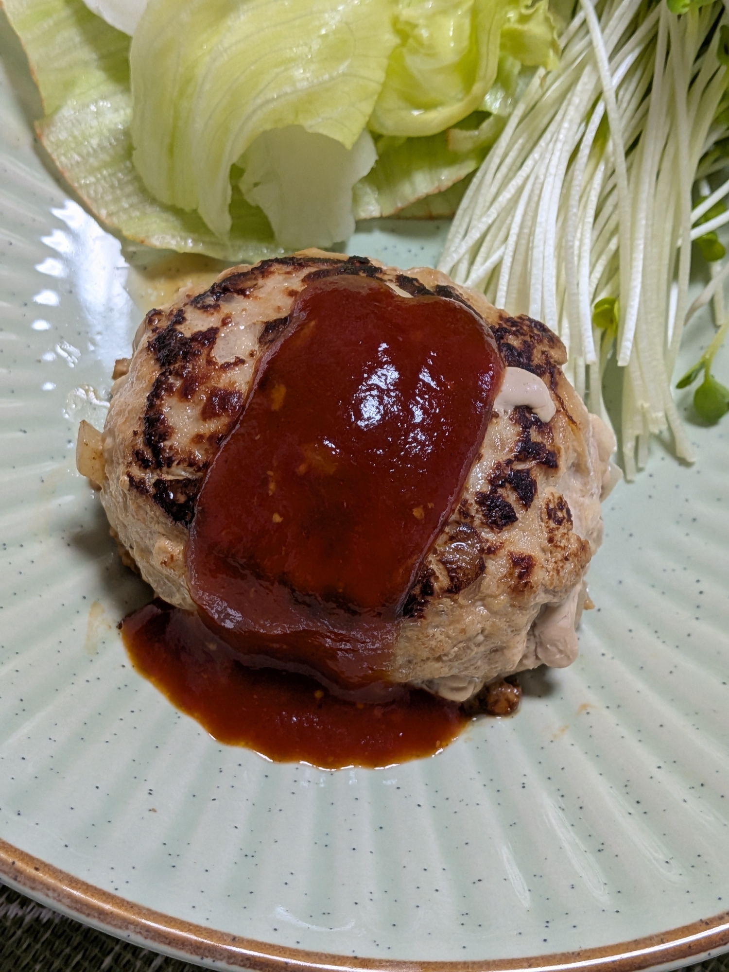 めっちゃ美味しい！チーズinハンバーグ♡