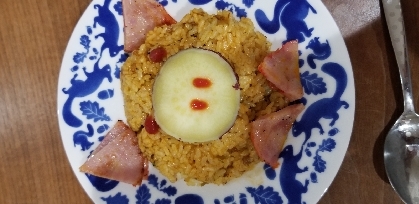 パラっとスパイシー♡ドライカレー風炒飯