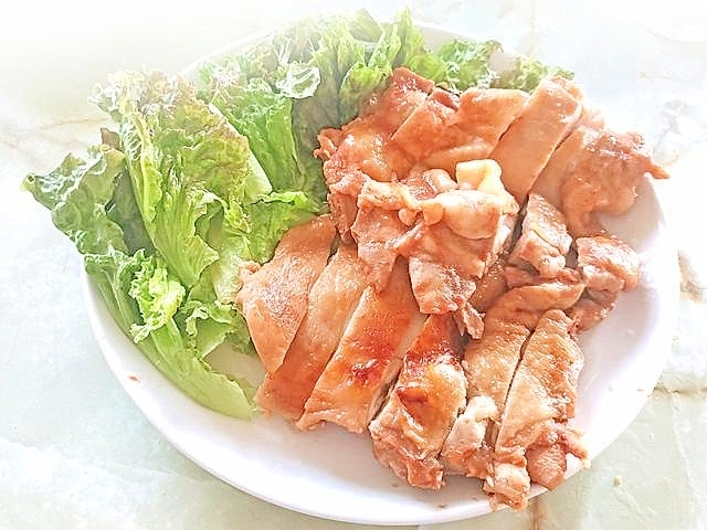 レンジだけで作れる！鶏もも肉のBBQ仕立て♪