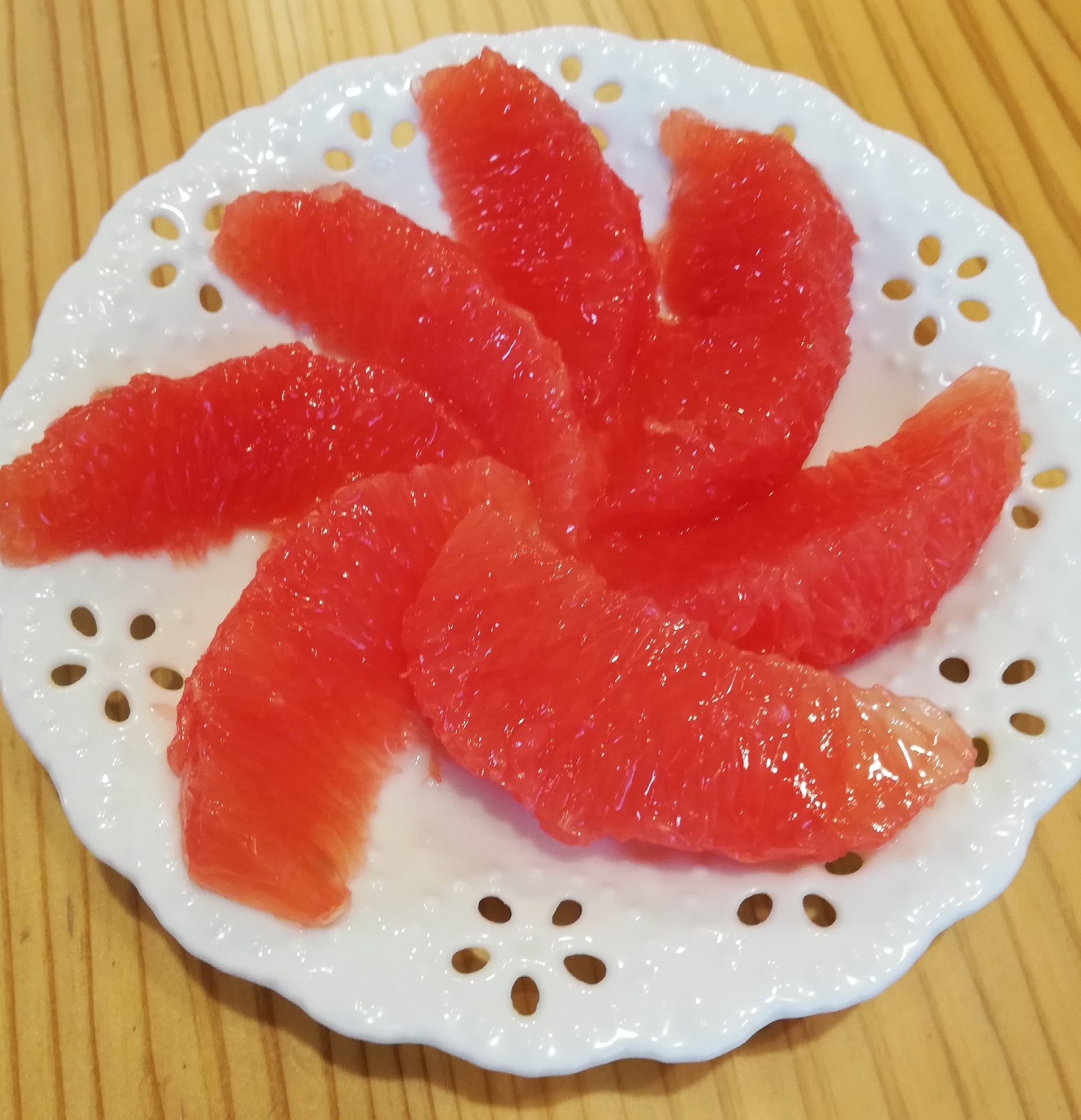 グレープフルーツの綺麗な切り方 レシピ 作り方 By Goma 楽天レシピ