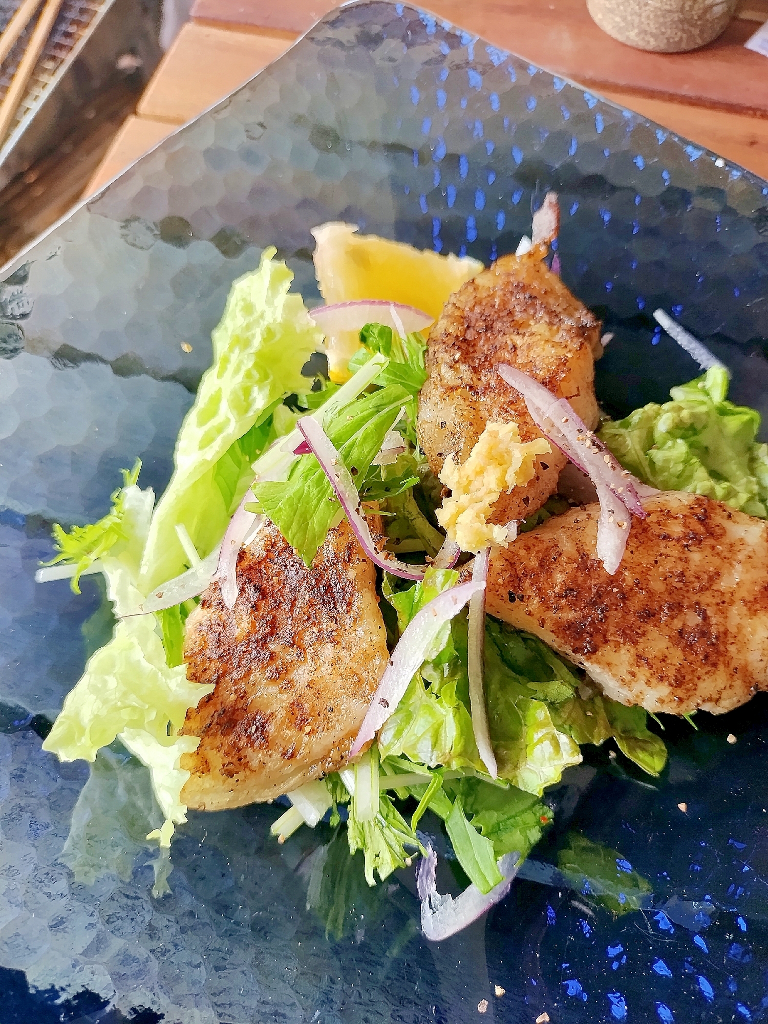 白身魚のマサラ焼き♪