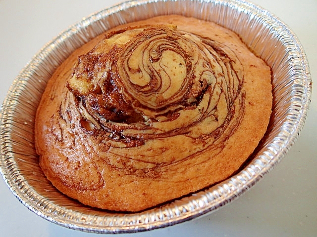 さつま芋とチョコシナモンのパウンドケーキ♬