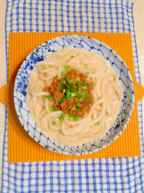 豆乳納豆の冷やしうどん レシピ 作り方 By テツオ63 楽天レシピ