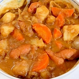 レンジで簡単　☆　ウインナーカレー