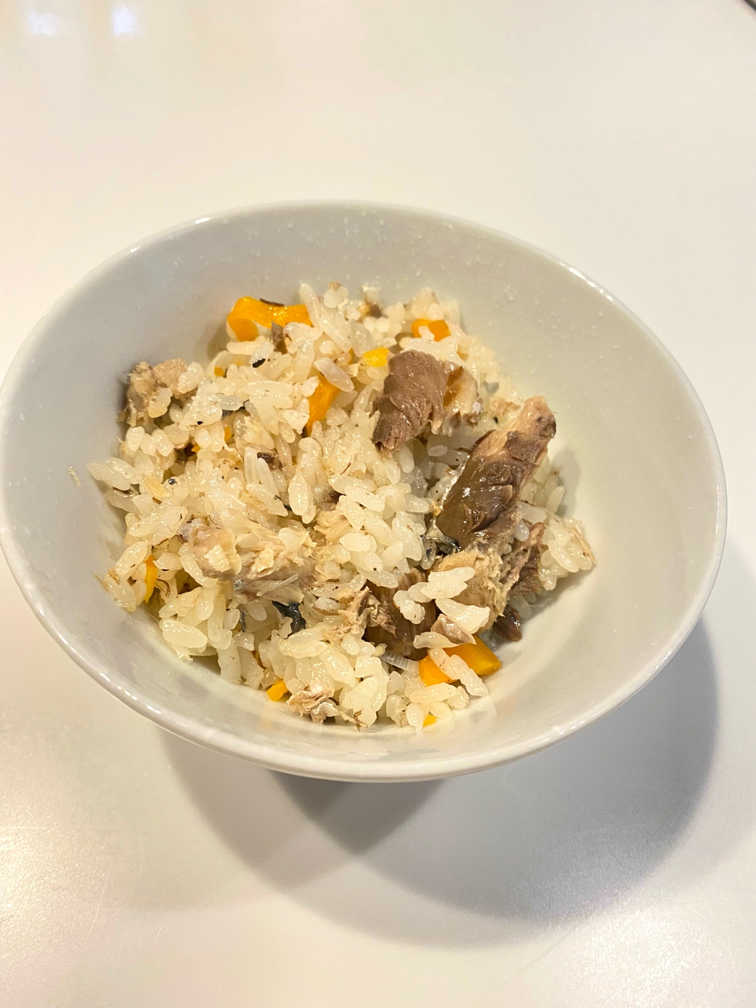 幼児食☆サバ缶の炊き込みご飯