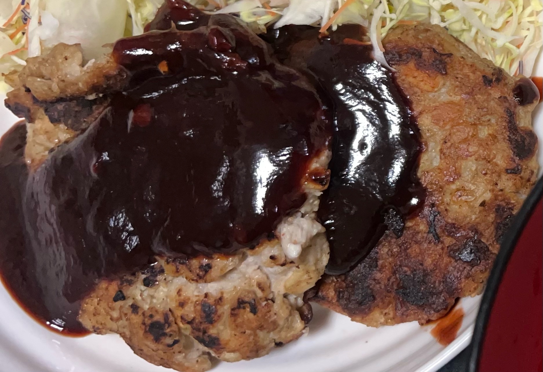 【簡単】ぶんぶんチョッパーでかさ増し鶏肉ハンバーグ
