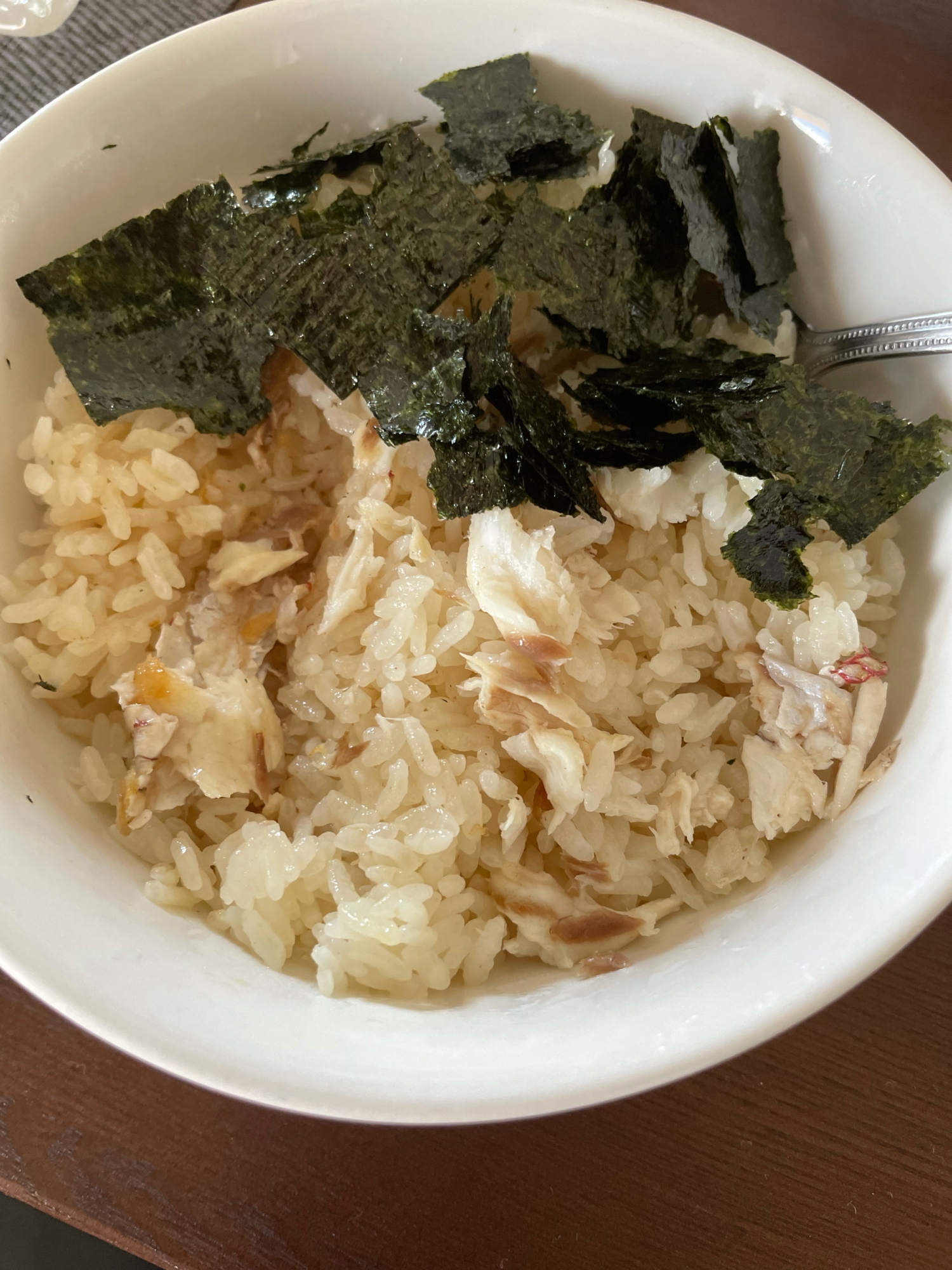 鯛の潮汁で作る鯛めし