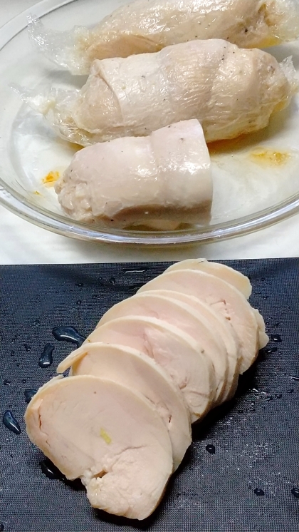 1kg鶏胸肉☆レンジ鶏ハム