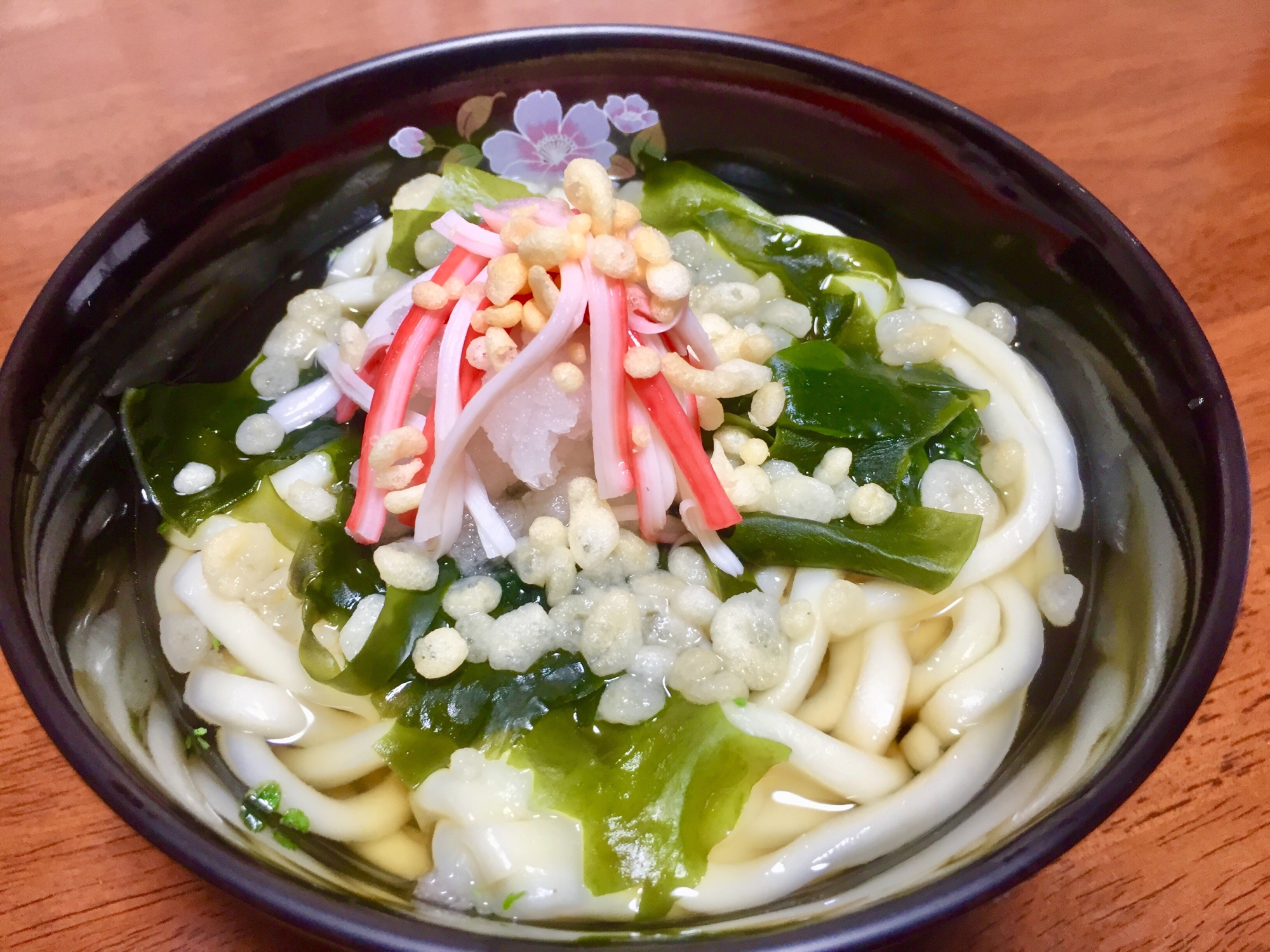 ランチに最適！大根おろしとカニカマで時短うどん
