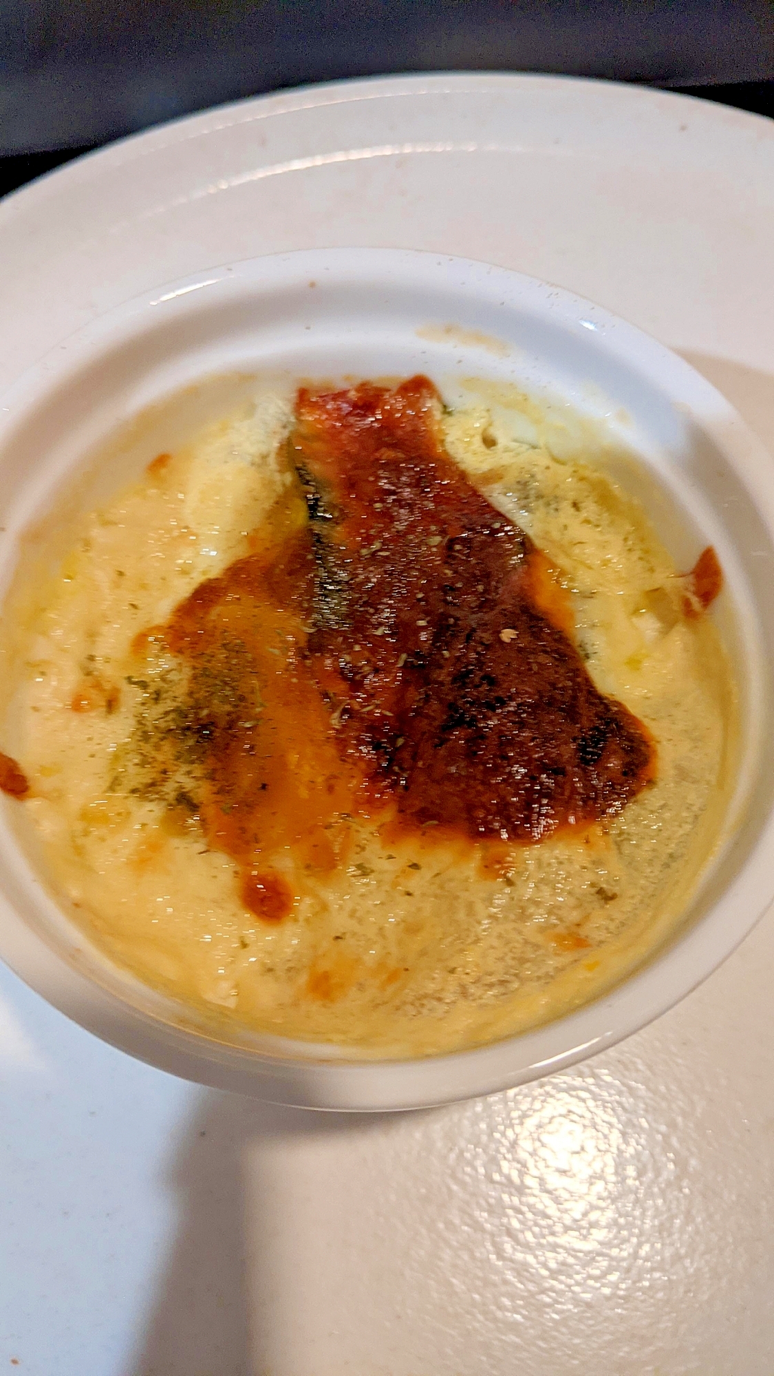 かぼちゃのグラタン風