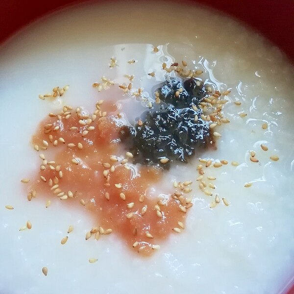 レンジで簡単 海苔の佃煮と明太子のおかゆ レシピ 作り方 By みずたまsweet 楽天レシピ レンジで簡単 海苔の佃煮と明太子のおかゆ レシピ 作り方 By みずたまsweet 楽天レシピ