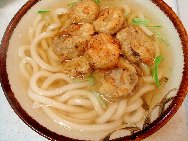 茄子天うどん