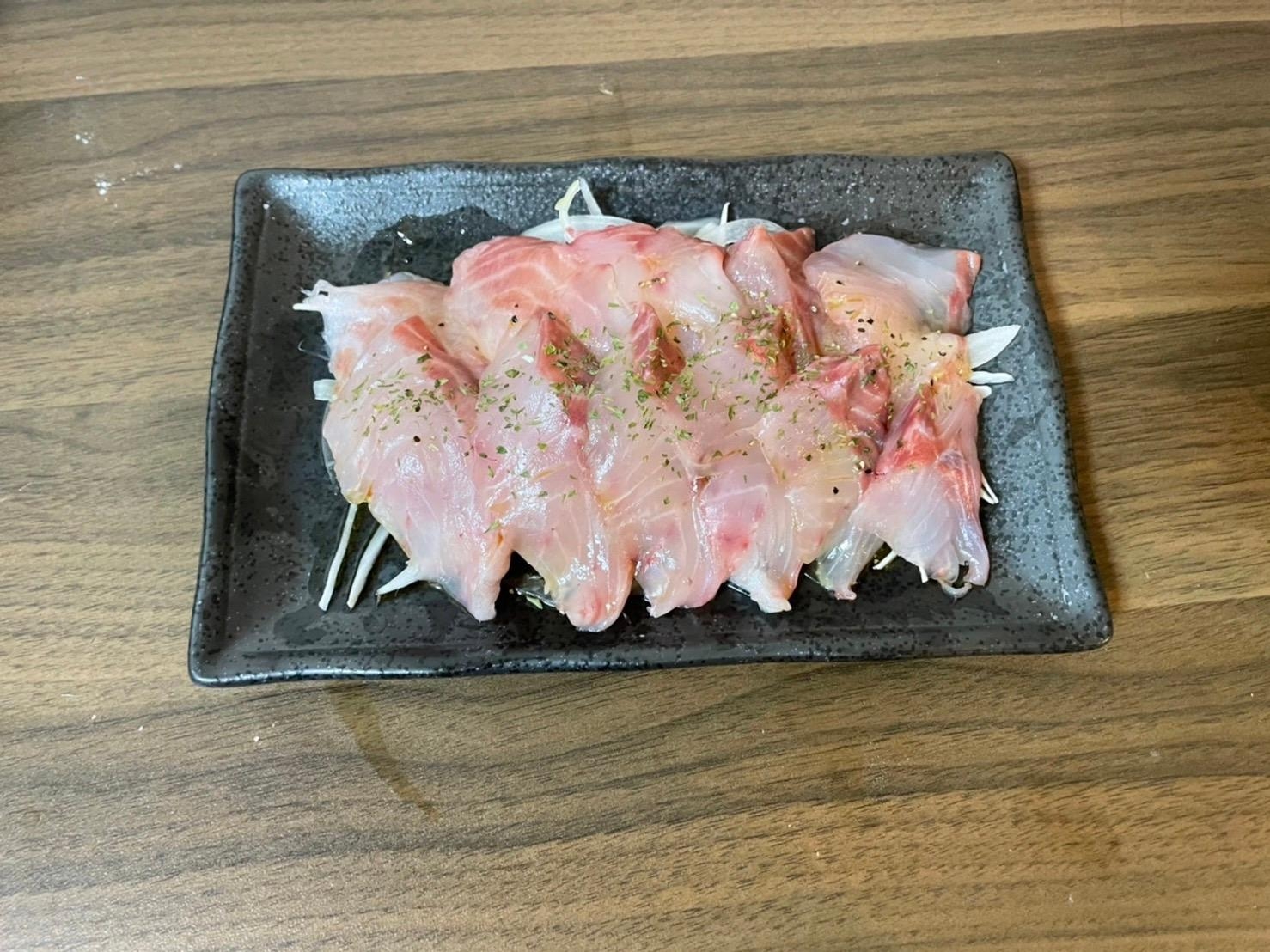 簡単ソース メジナの和風カルパッチョ レシピ 作り方 By すこやか米斗 楽天レシピ 簡単ソース メジナの和風カルパッチョ レシピ 作り方 By すこやか米斗 楽天レシピ