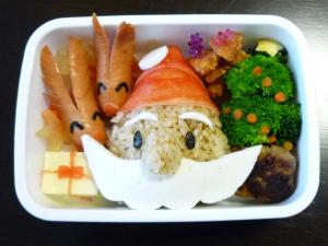 サンタさんとトナカイさん弁当