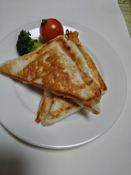 お弁当に簡単♪はんぺんの☆ハム＆チーズ焼き