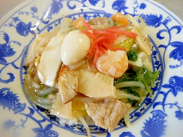 残りご飯とありあわせ具で 中華丼 レシピ 作り方 By アルプスの乙女 楽天レシピ