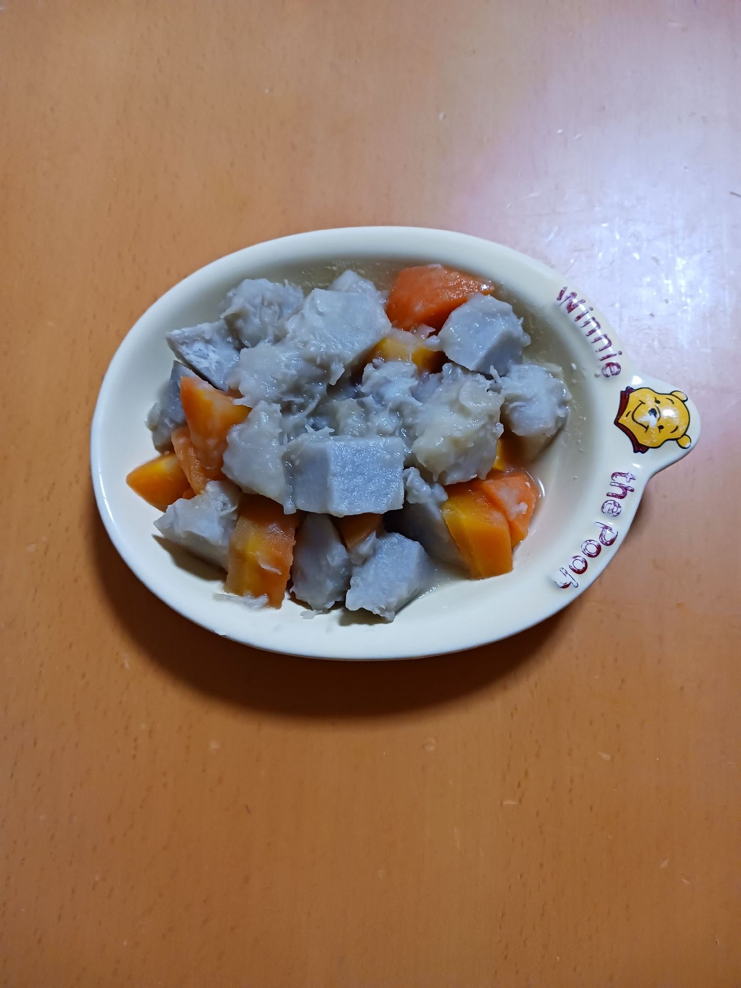 里芋と人参の煮物
