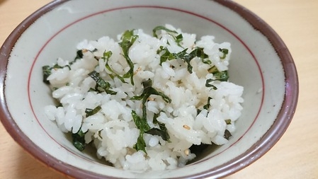 ごま油香る大葉ご飯