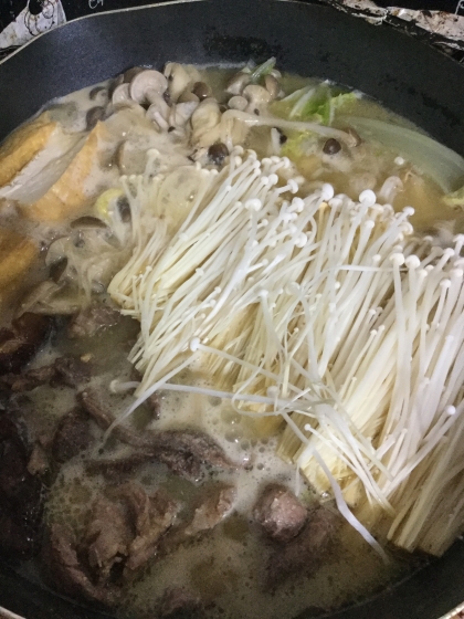 イノシシ肉を頂いたので参考にさせて頂きました。美味しかったです。ごちそうさまでした(^^)