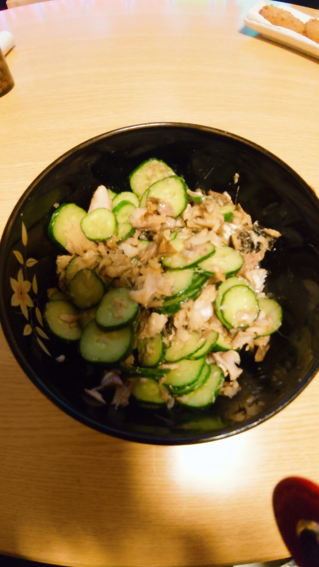 みがきにしんときゅうりの姜葱醤味噌和え