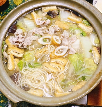 満腹！肉入り力うどん