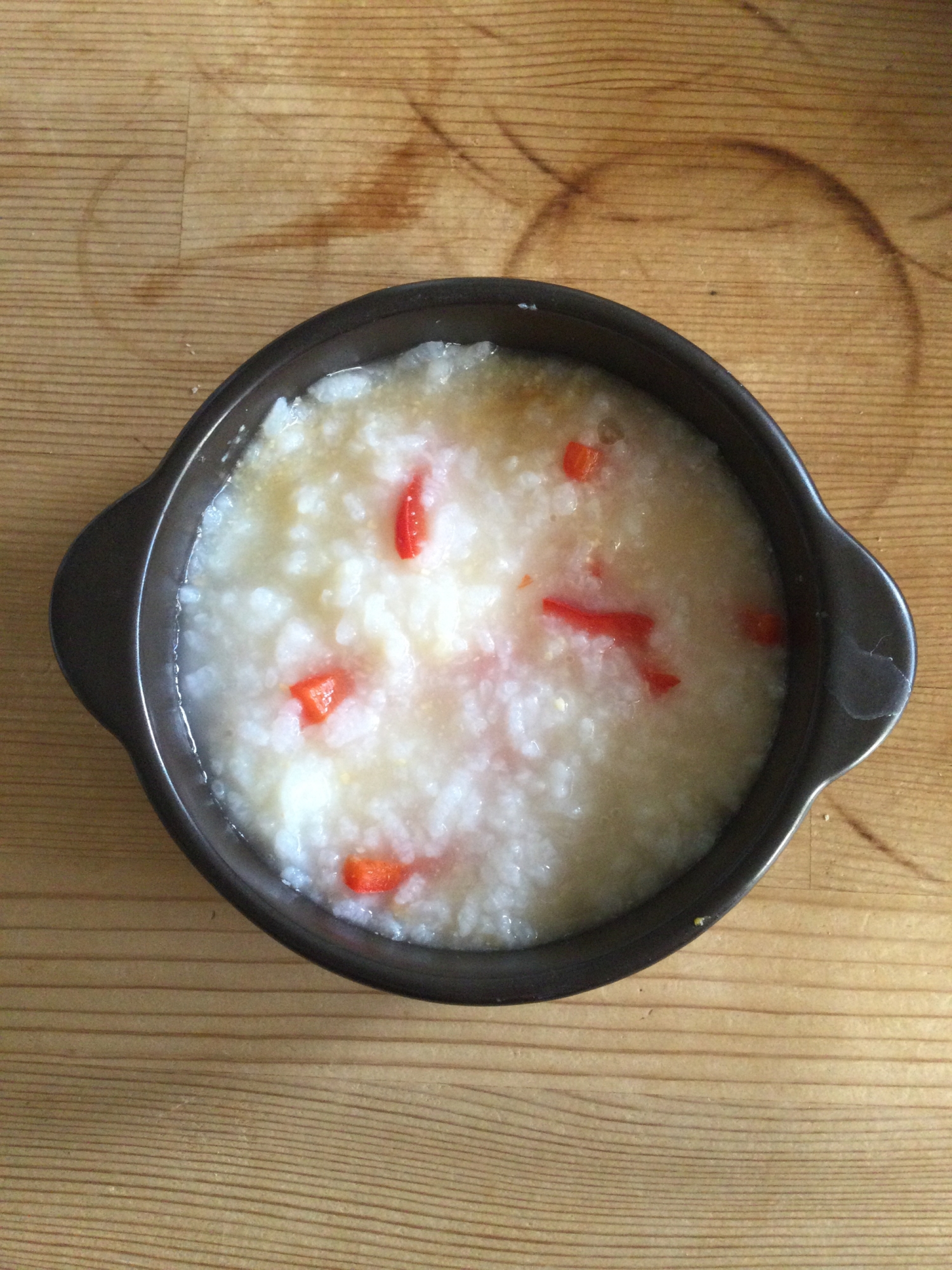 パプリカ入りおじや♪