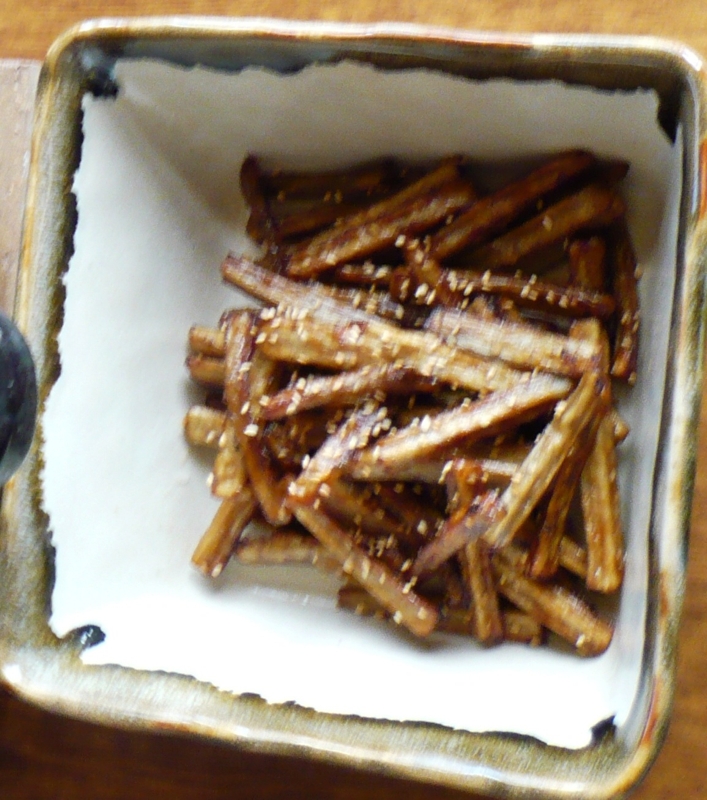 ゴボウ揚げ