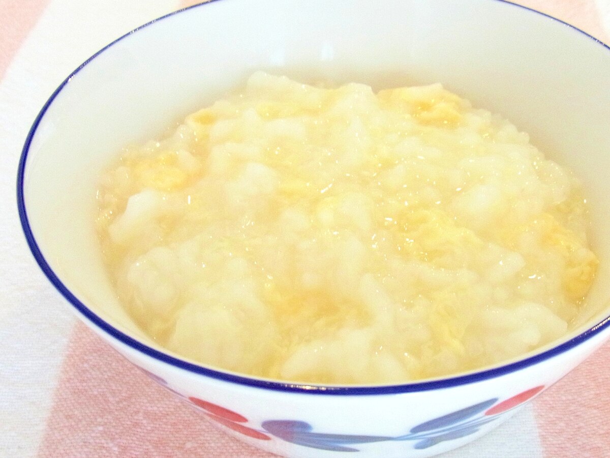 炊飯器で作る 玉子がゆ レシピ 作り方 By メリッコ 楽天レシピ 炊飯器で作る 玉子がゆ レシピ 作り方 By メリッコ 楽天レシピ