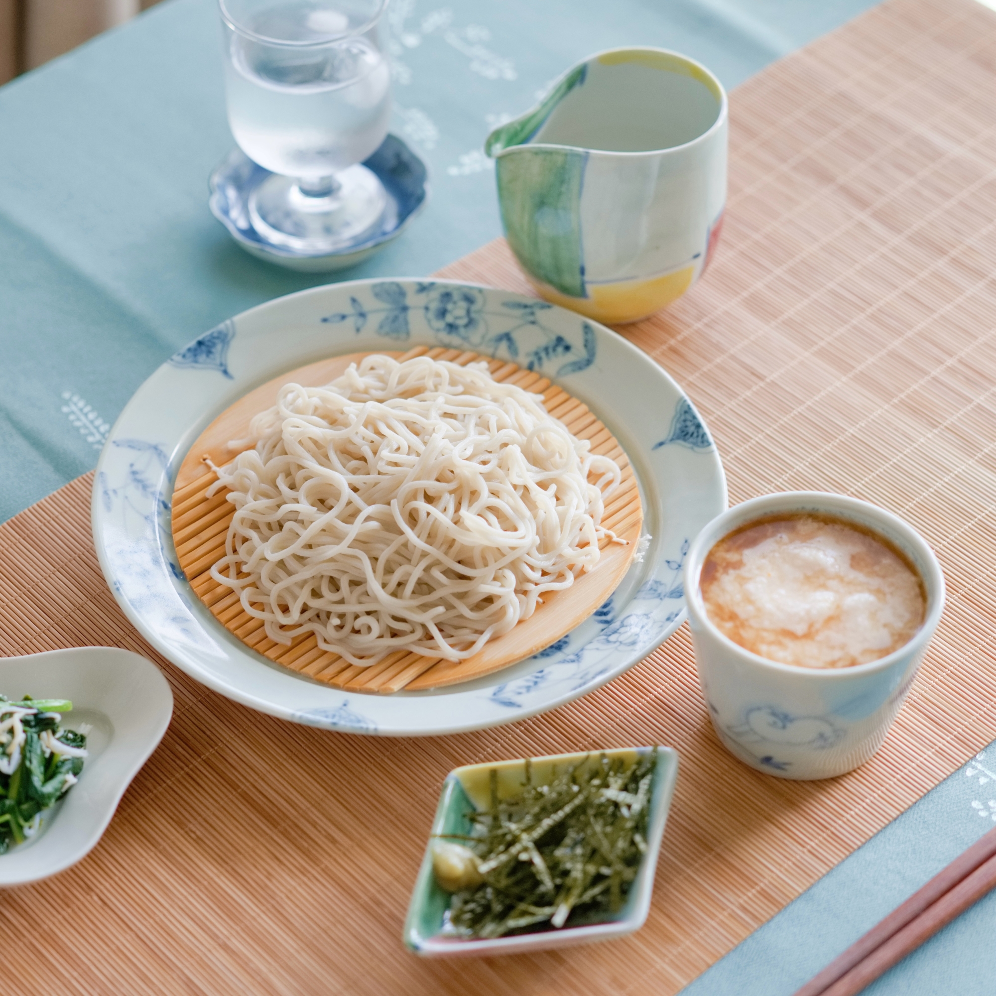 煎り酒とろろのざるそば【和食・主食】