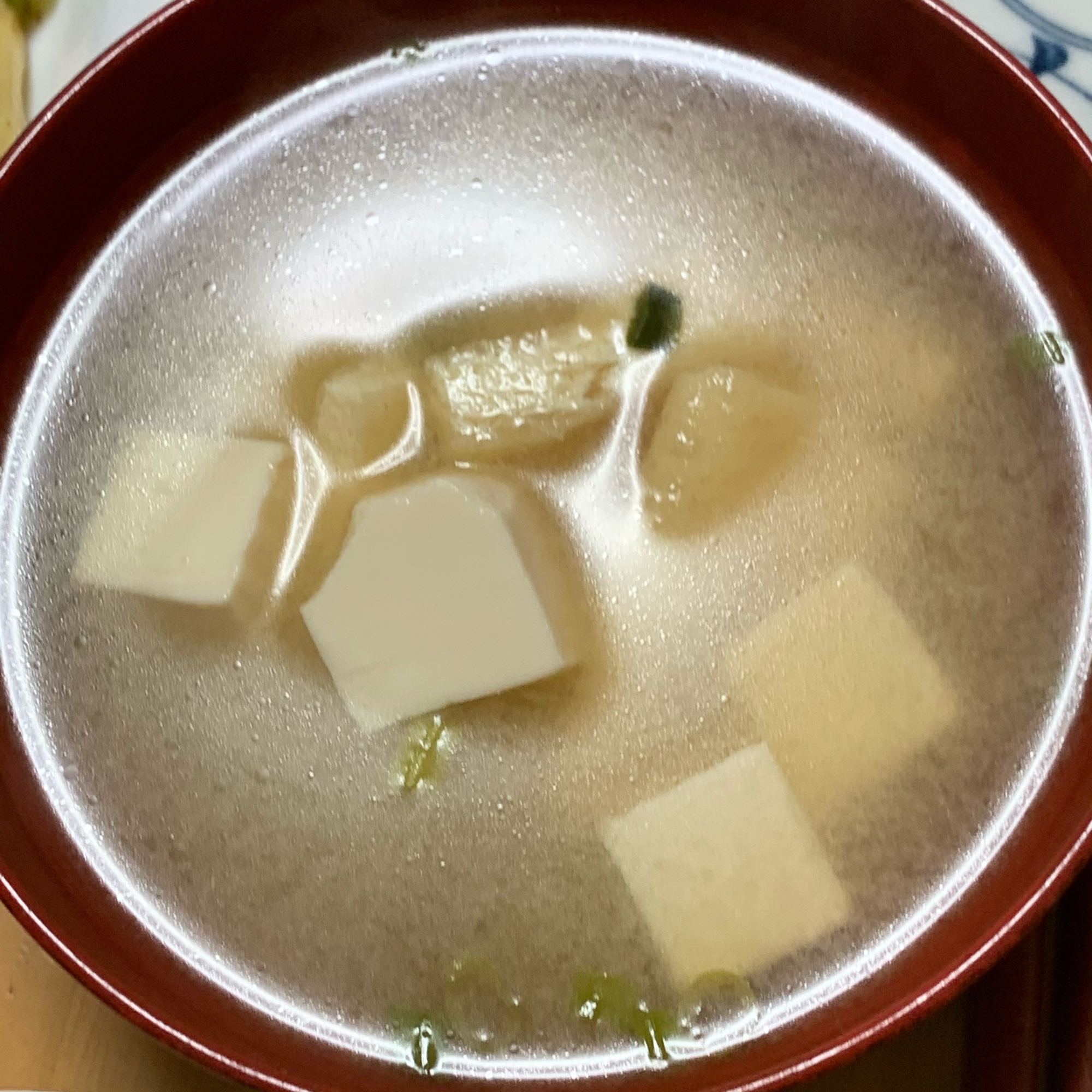 豆腐油揚げ小ネギのお味噌汁 レシピ 作り方 By Kodaru 楽天レシピ