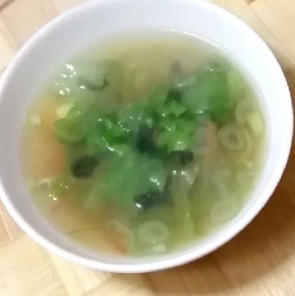 寒い日にぴったりの、美味しいスープてした(^^)素敵なレシピをありがとうございました♪