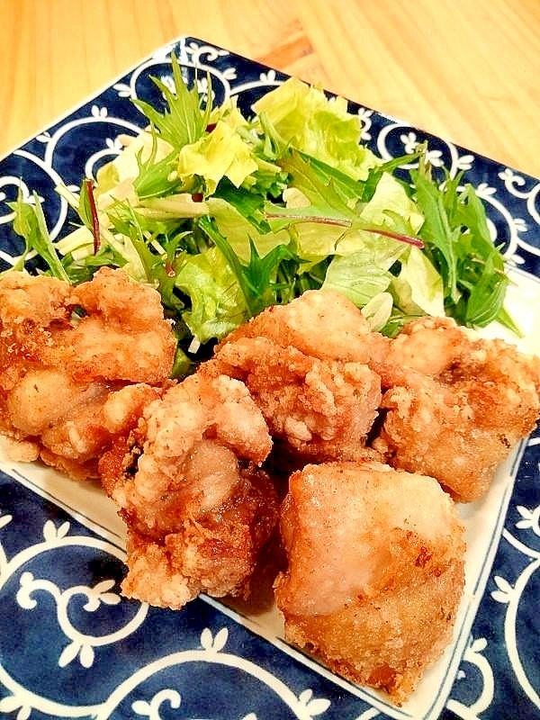 鶏の唐揚げ★松茸のお吸い物で味付けしました