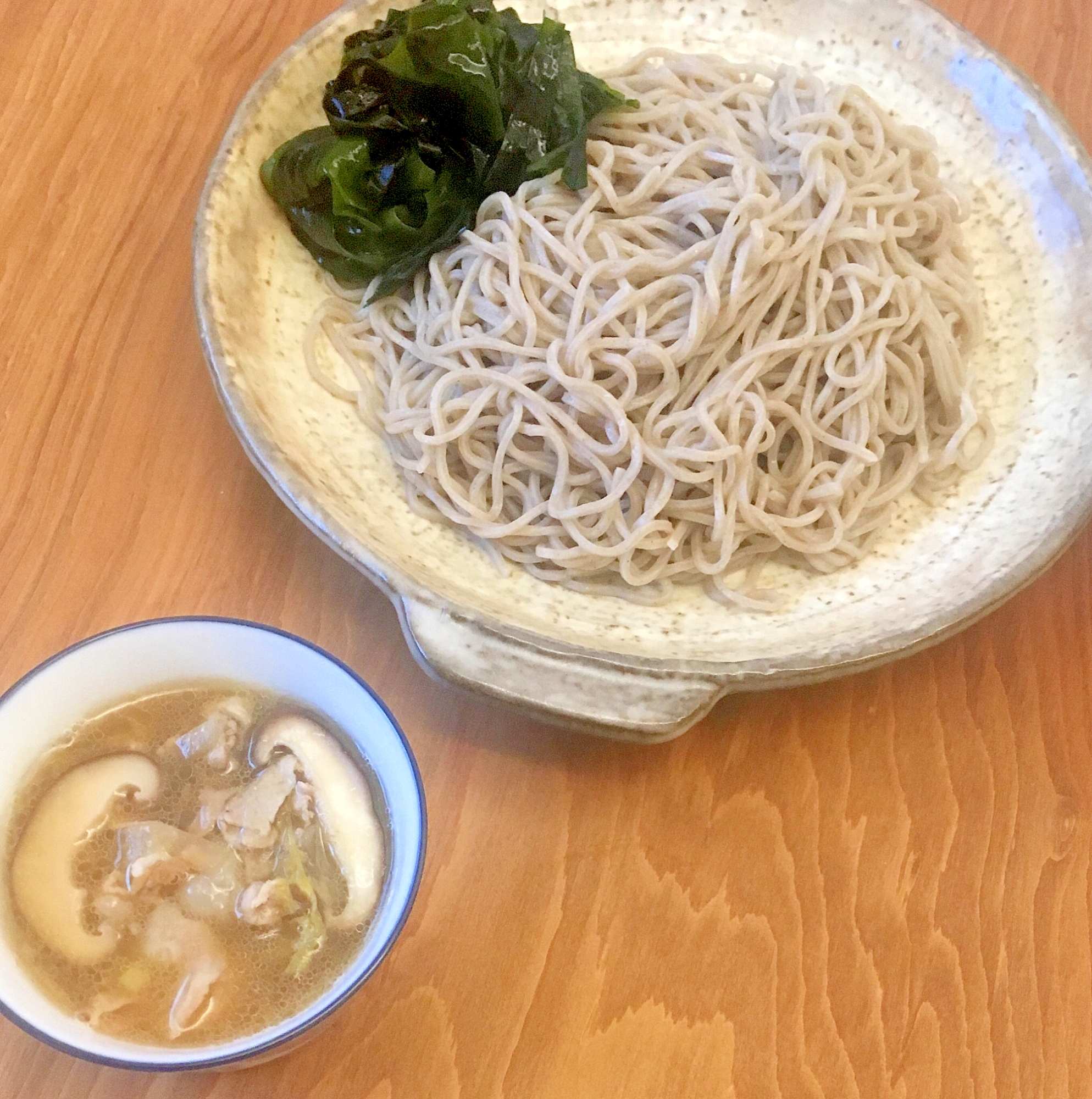 簡単美味しい お蕎麦のつけ麺