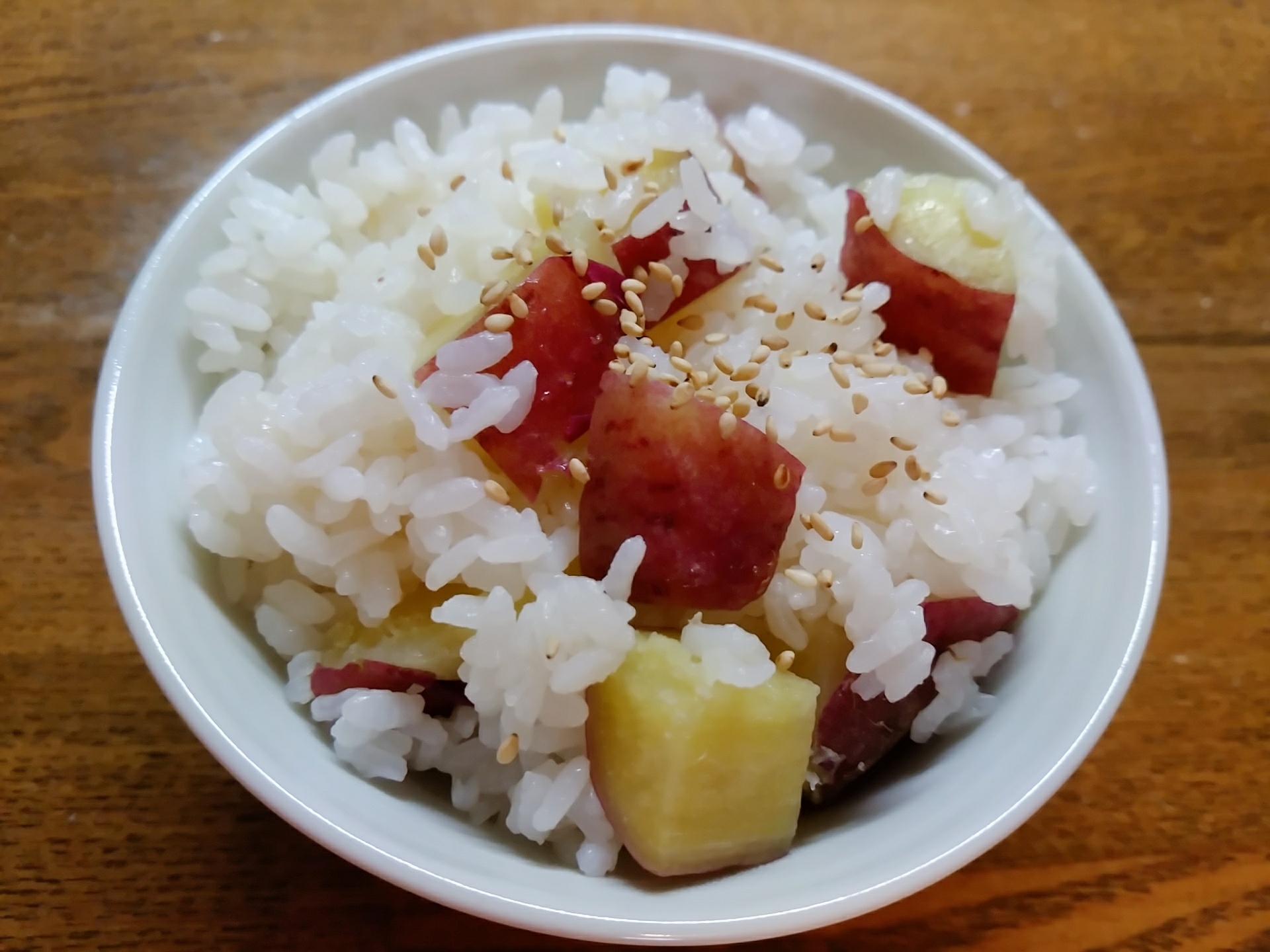 餅米入り薩摩芋ご飯